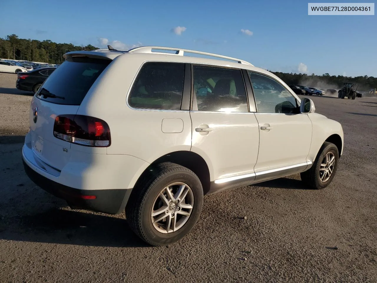 2008 Volkswagen Touareg 2 V6 VIN: WVGBE77L28D004361 Lot: 75072614