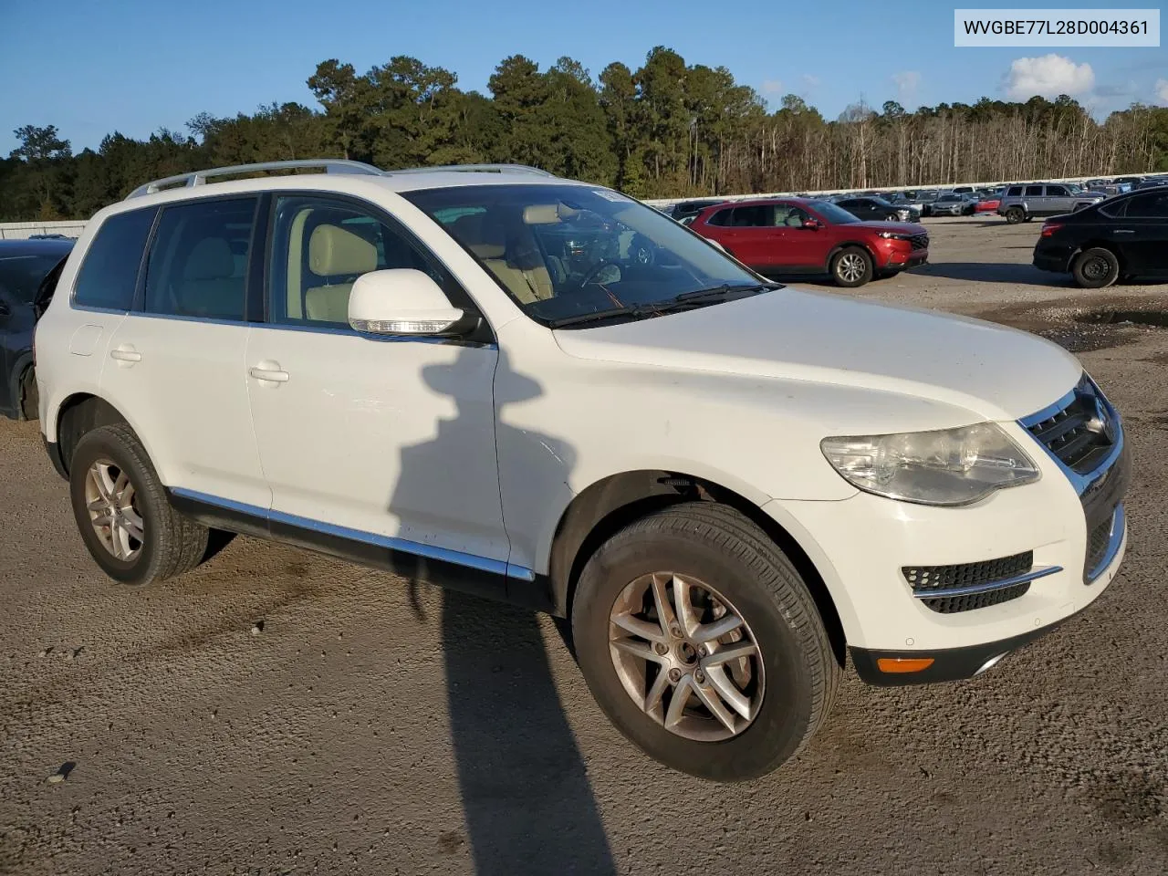 2008 Volkswagen Touareg 2 V6 VIN: WVGBE77L28D004361 Lot: 75072614