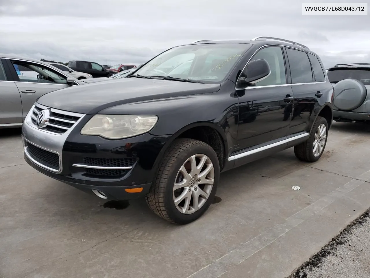 2008 Volkswagen Touareg 2 V8 VIN: WVGCB77L68D043712 Lot: 75079434