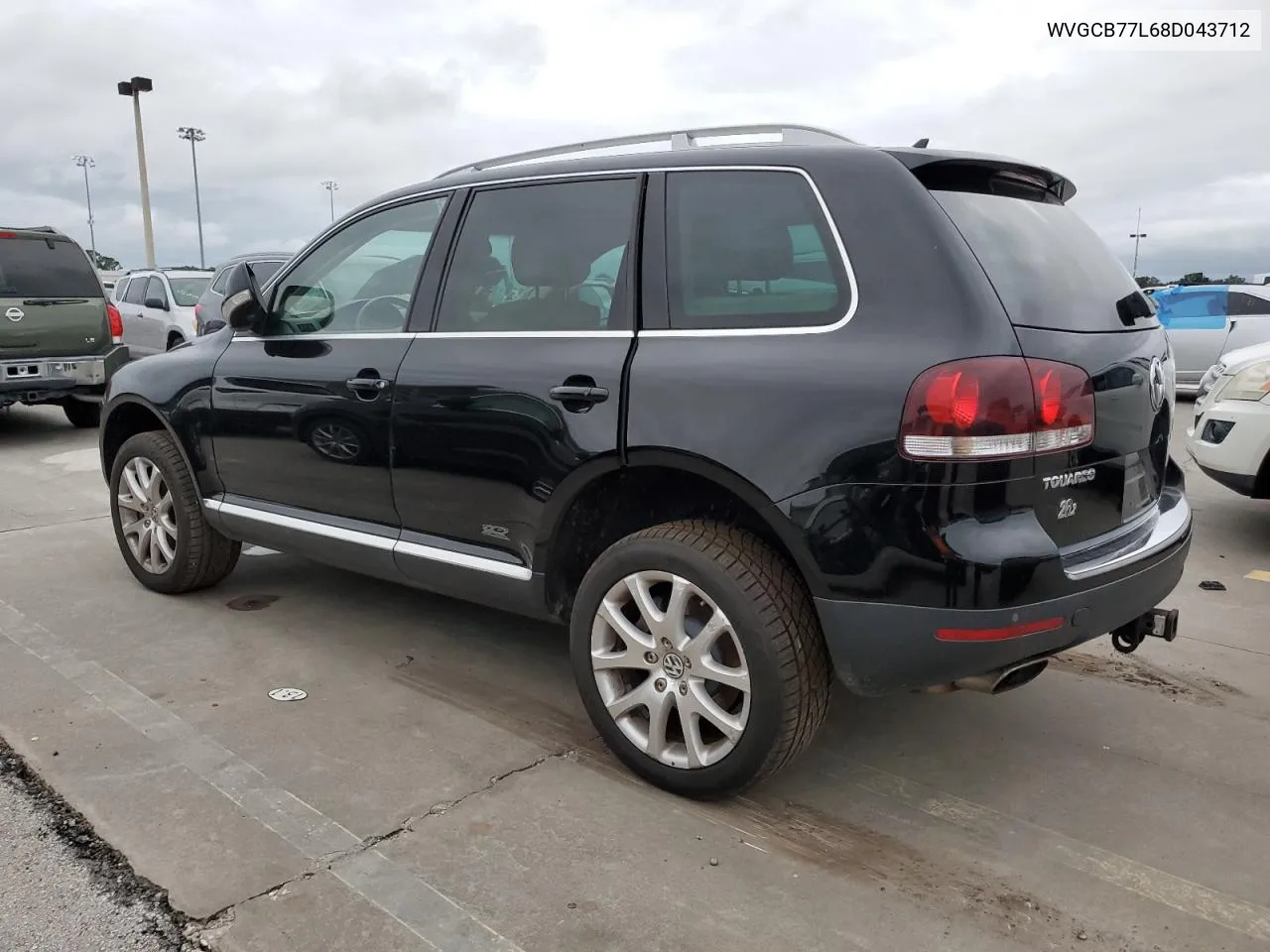 2008 Volkswagen Touareg 2 V8 VIN: WVGCB77L68D043712 Lot: 75079434