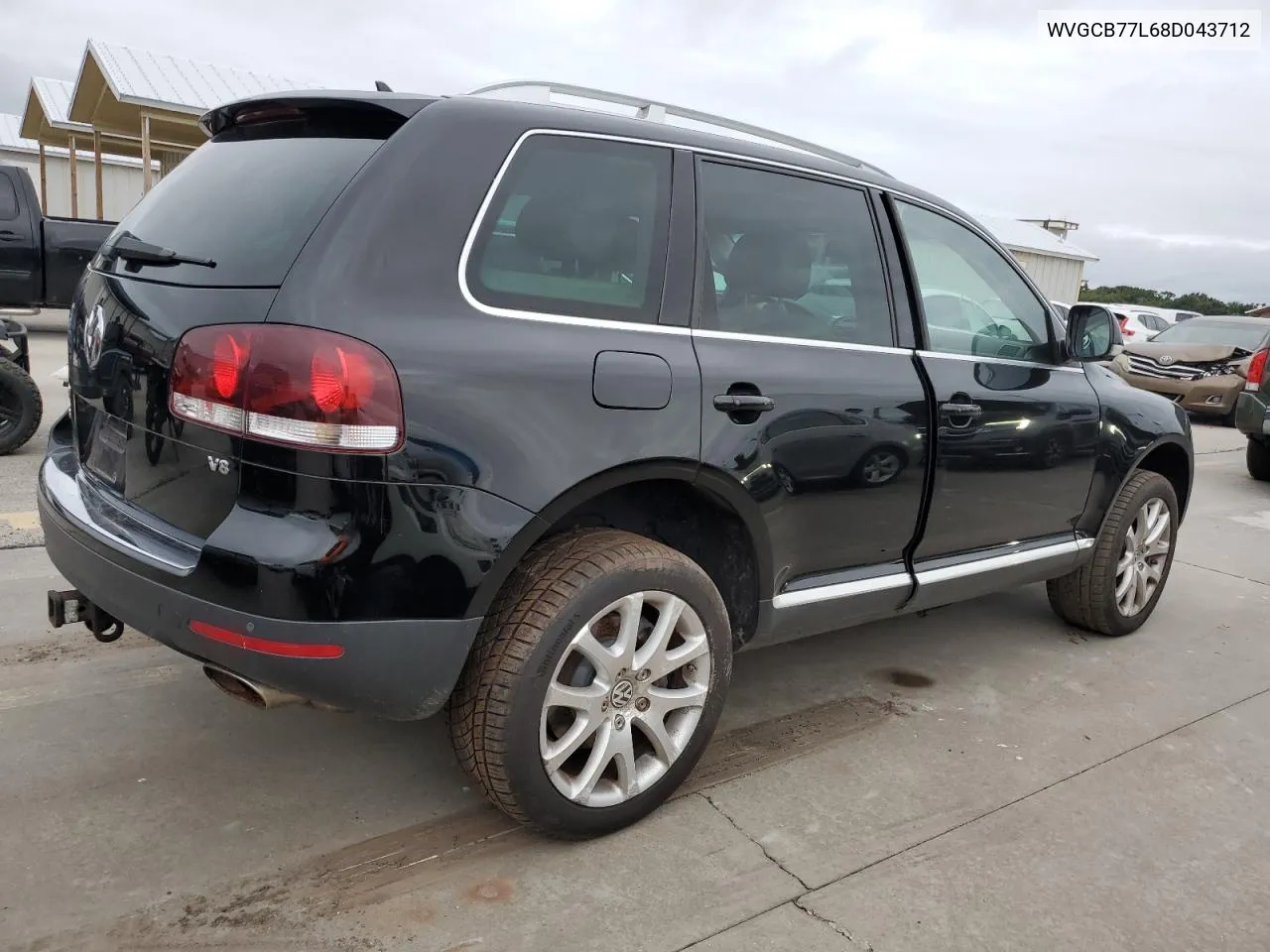 2008 Volkswagen Touareg 2 V8 VIN: WVGCB77L68D043712 Lot: 75079434