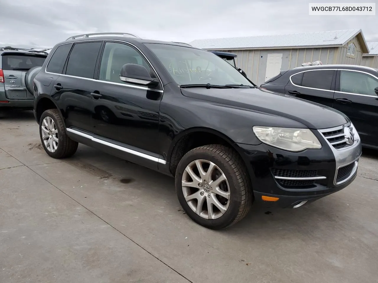 2008 Volkswagen Touareg 2 V8 VIN: WVGCB77L68D043712 Lot: 75079434