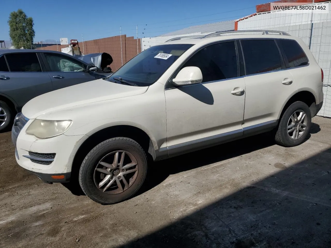 2008 Volkswagen Touareg 2 V6 VIN: WVGBE77L58D021462 Lot: 76198934