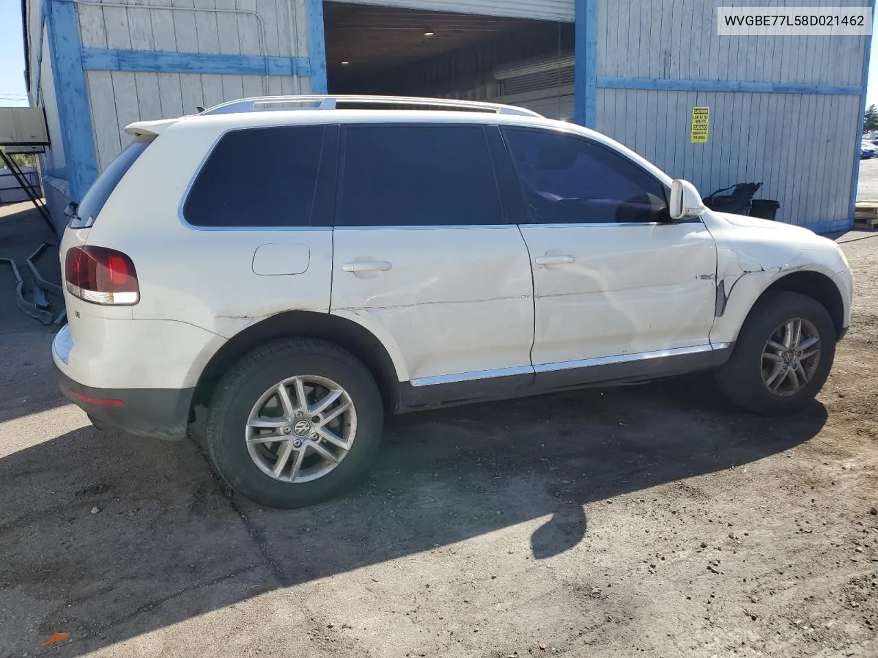 2008 Volkswagen Touareg 2 V6 VIN: WVGBE77L58D021462 Lot: 76198934