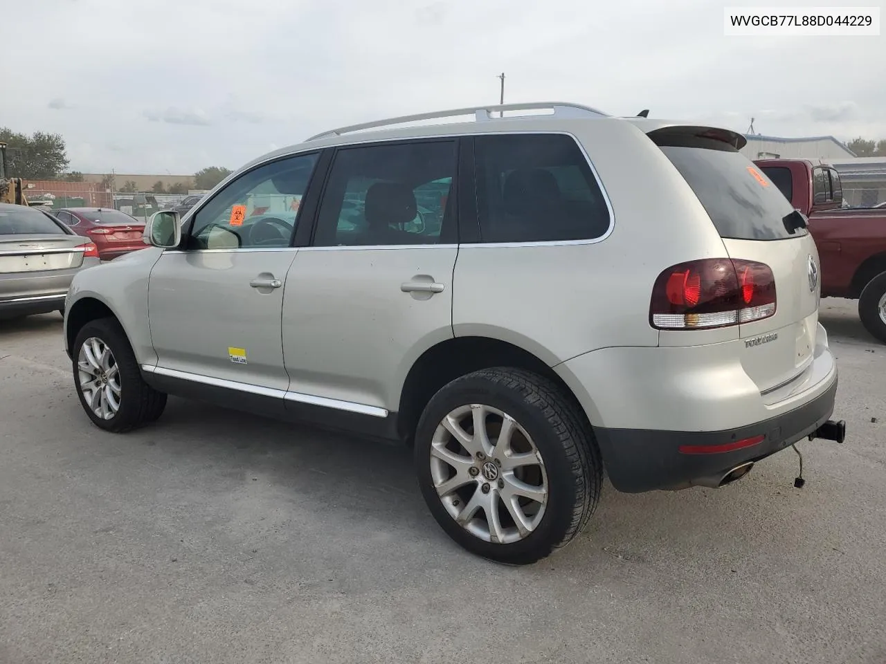 2008 Volkswagen Touareg 2 V8 VIN: WVGCB77L88D044229 Lot: 77589194