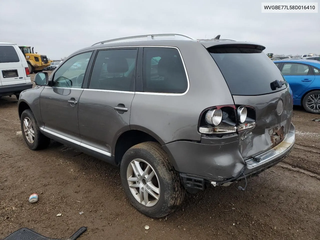 2008 Volkswagen Touareg 2 V6 VIN: WVGBE77L58D016410 Lot: 78894664