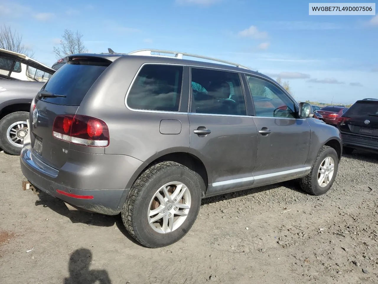 2009 Volkswagen Touareg 2 V6 VIN: WVGBE77L49D007506 Lot: 50488144