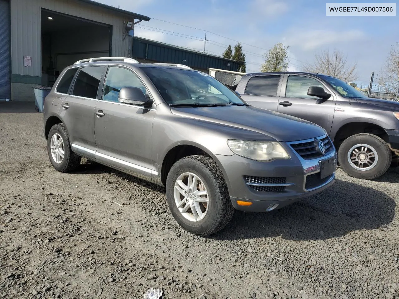 2009 Volkswagen Touareg 2 V6 VIN: WVGBE77L49D007506 Lot: 50488144