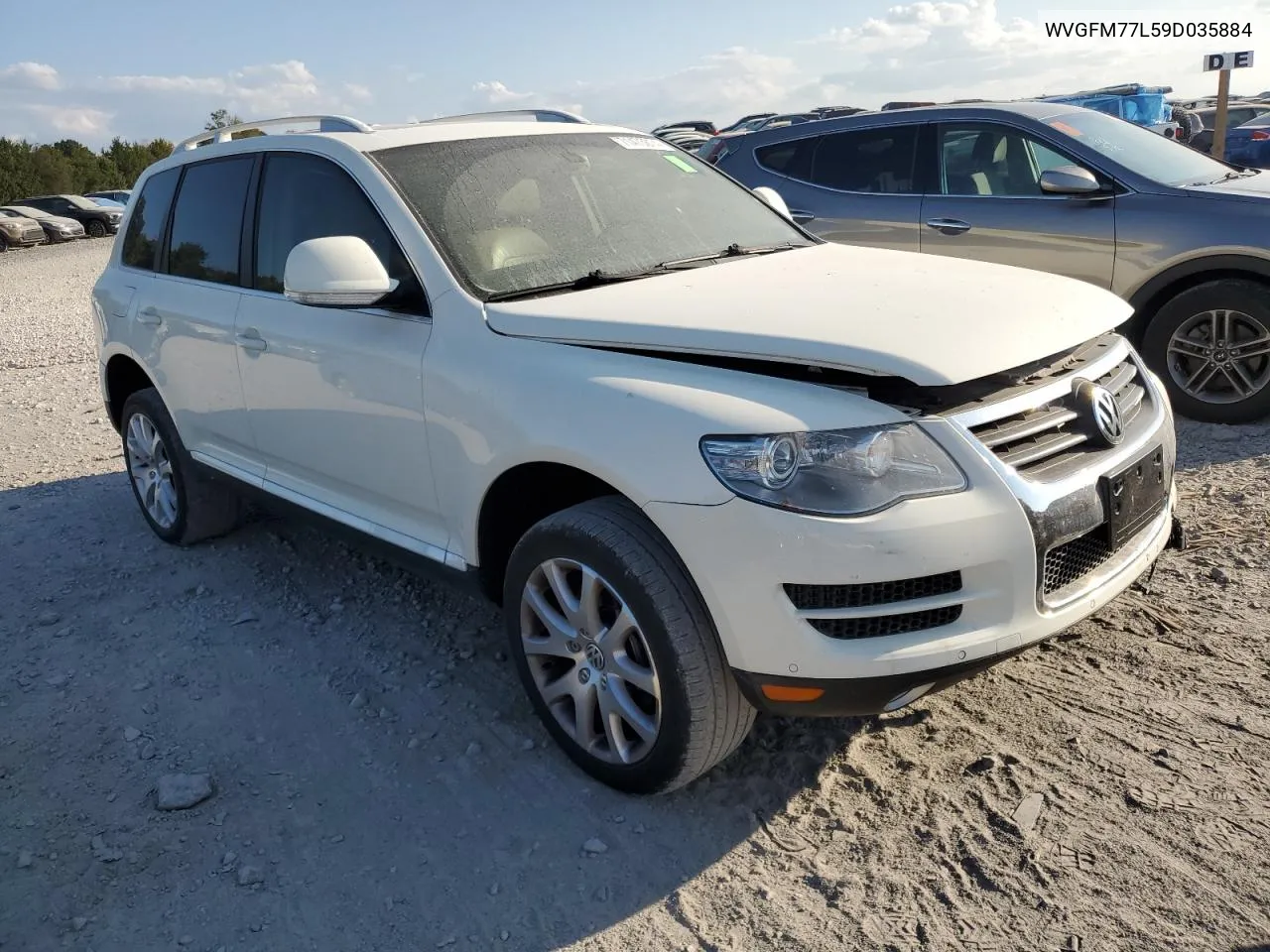 2009 Volkswagen Touareg 2 V6 Tdi VIN: WVGFM77L59D035884 Lot: 71473874