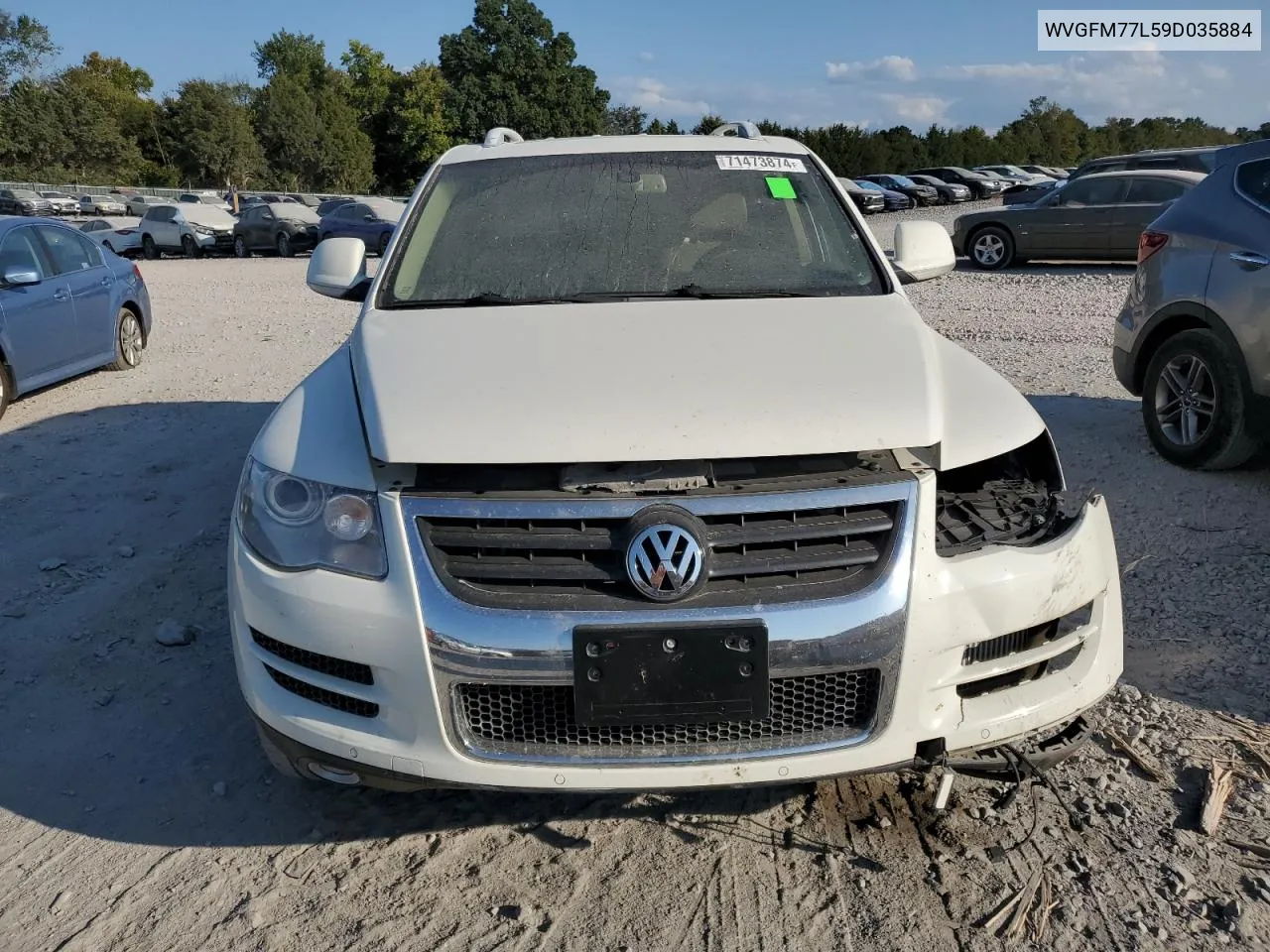 2009 Volkswagen Touareg 2 V6 Tdi VIN: WVGFM77L59D035884 Lot: 71473874