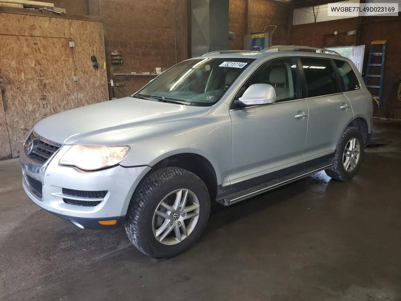 2009 Volkswagen Touareg 2 V6 VIN: WVGBE77L49D023169 Lot: 73215114