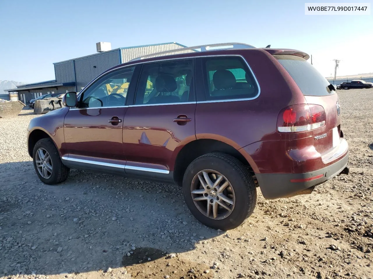 2009 Volkswagen Touareg 2 V6 VIN: WVGBE77L99D017447 Lot: 78853034