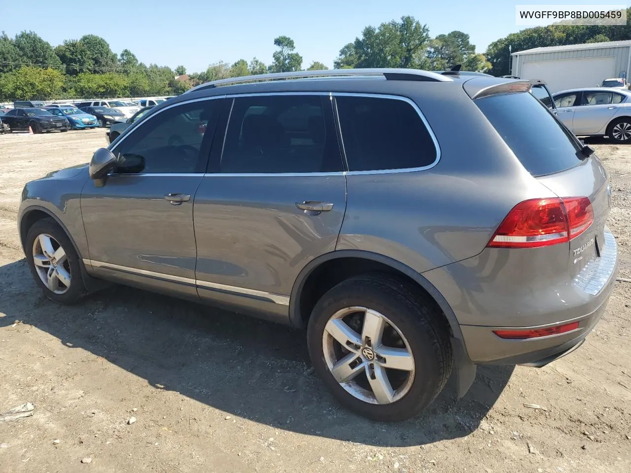 2011 Volkswagen Touareg V6 VIN: WVGFF9BP8BD005459 Lot: 73459034