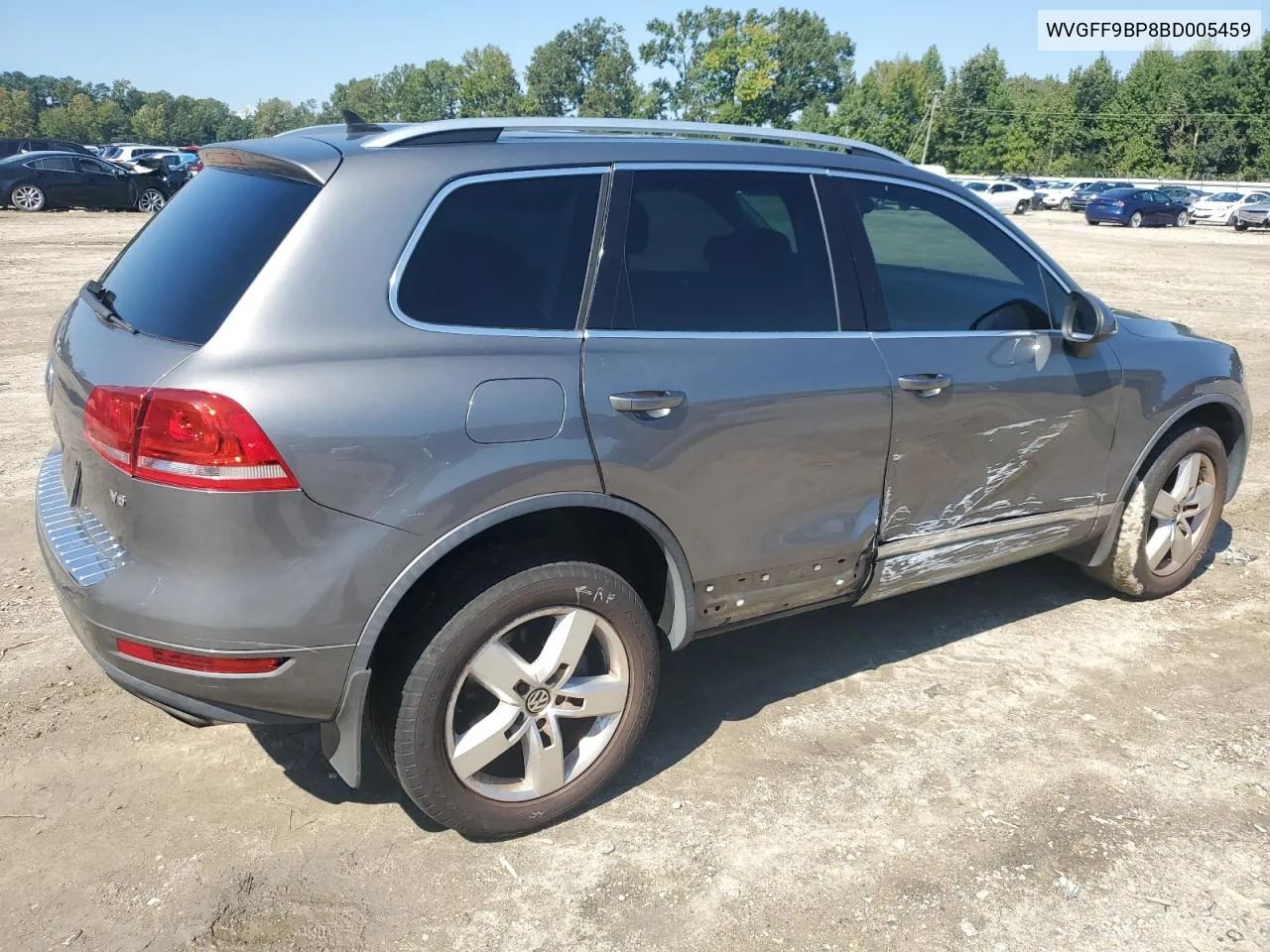 2011 Volkswagen Touareg V6 VIN: WVGFF9BP8BD005459 Lot: 73459034