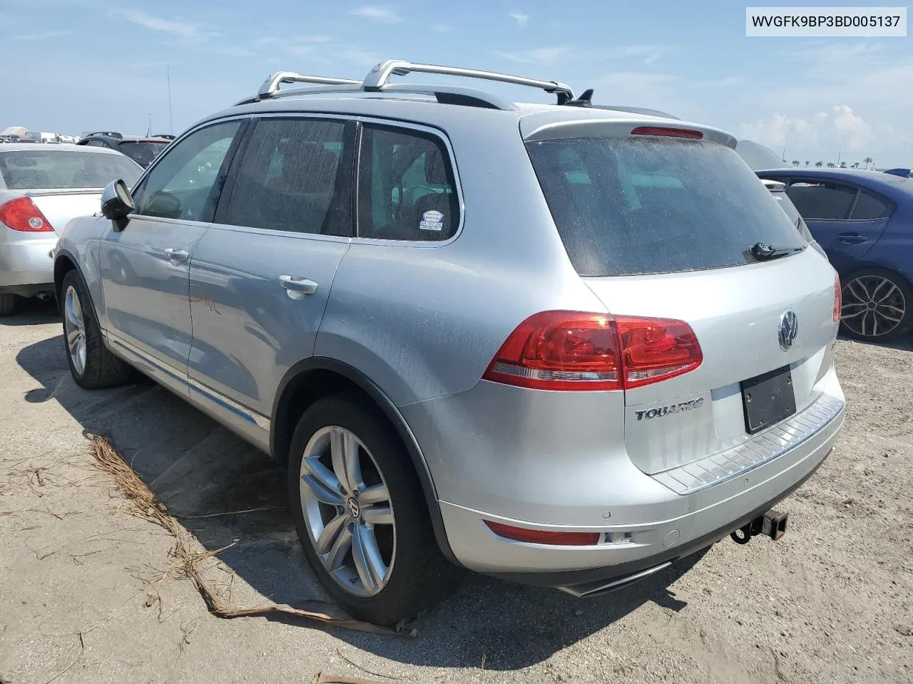 2011 Volkswagen Touareg V6 Tdi VIN: WVGFK9BP3BD005137 Lot: 74917684