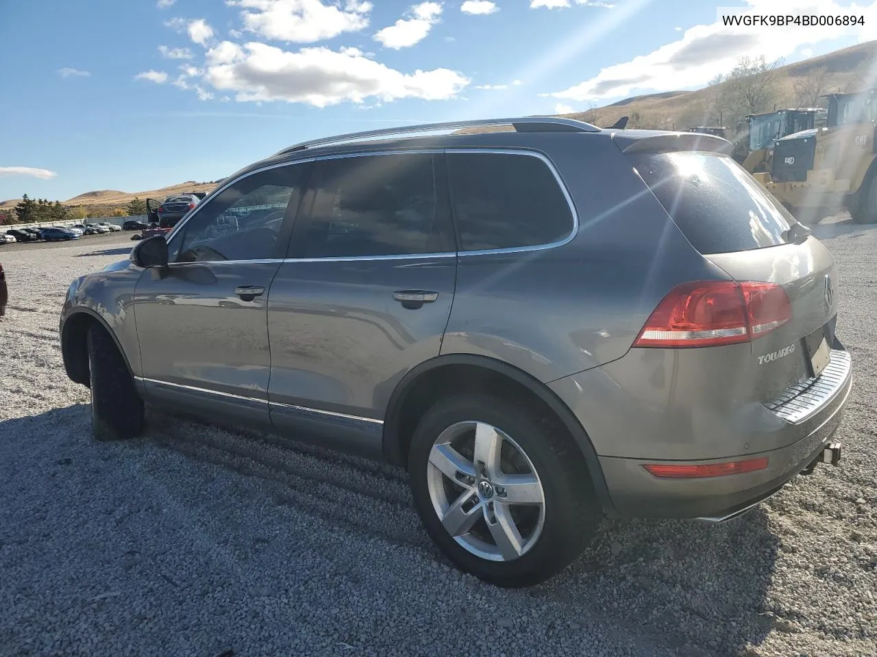 2011 Volkswagen Touareg V6 Tdi VIN: WVGFK9BP4BD006894 Lot: 78057984