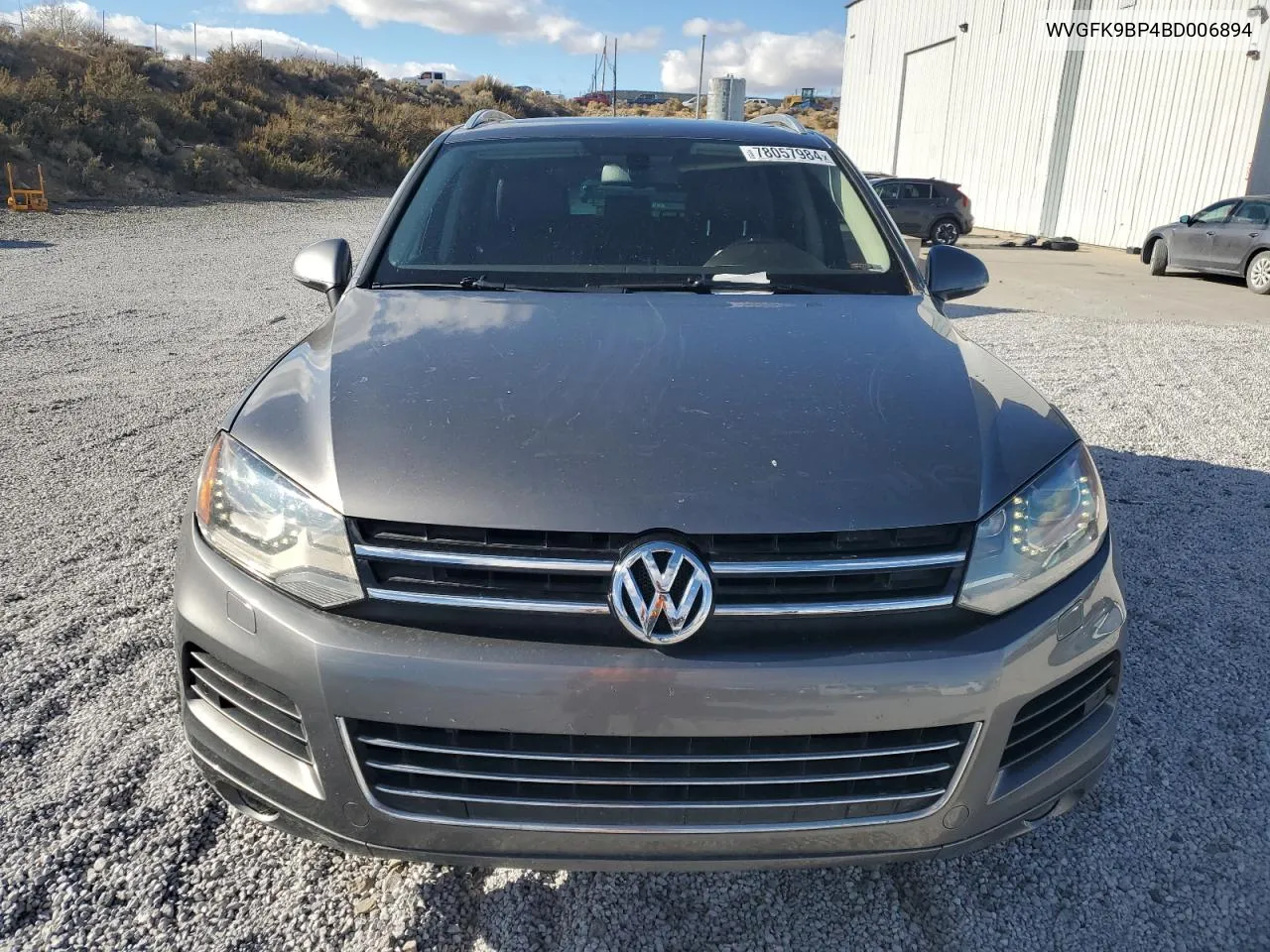 2011 Volkswagen Touareg V6 Tdi VIN: WVGFK9BP4BD006894 Lot: 78057984