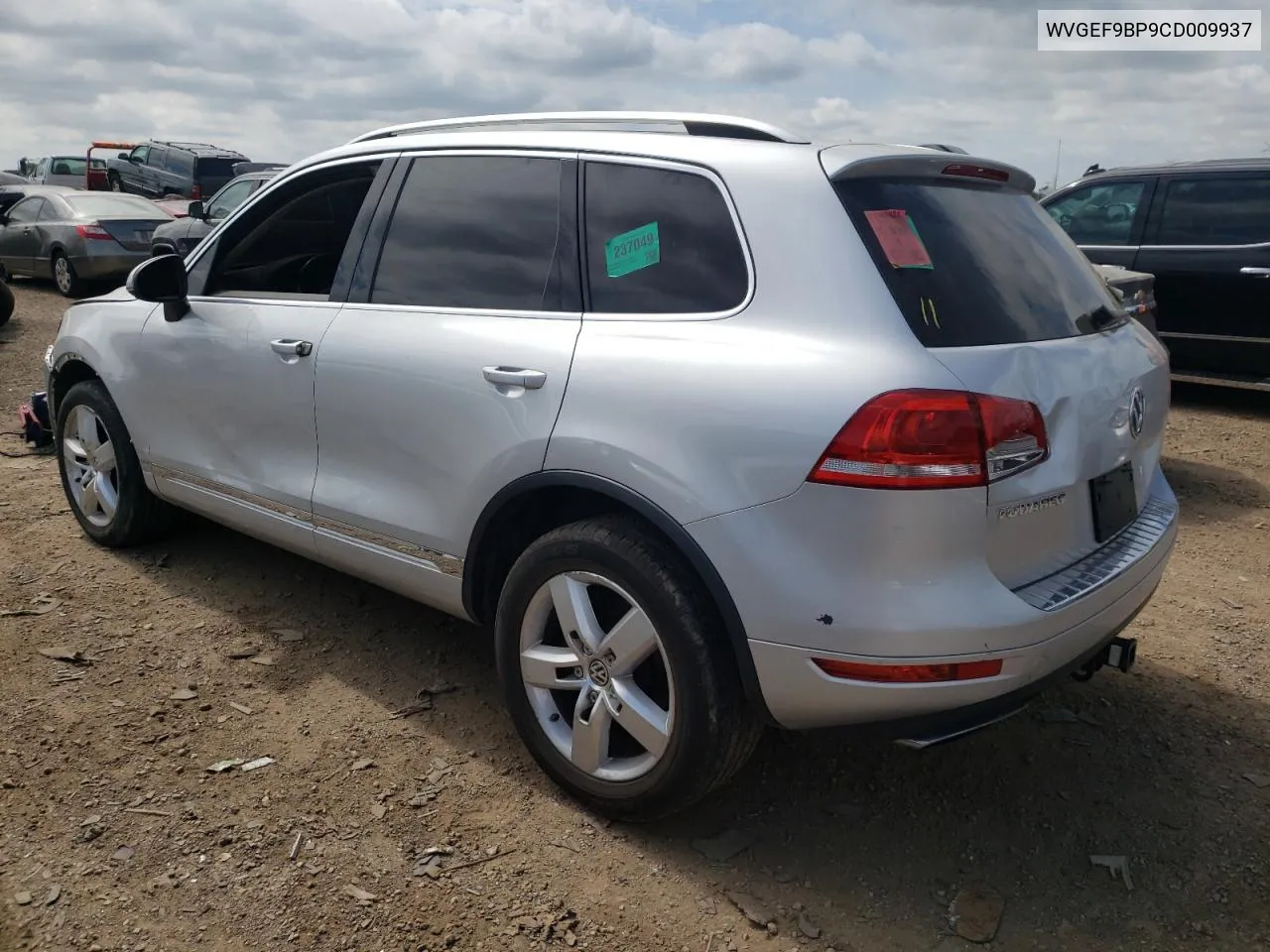 WVGEF9BP9CD009937 2012 Volkswagen Touareg V6