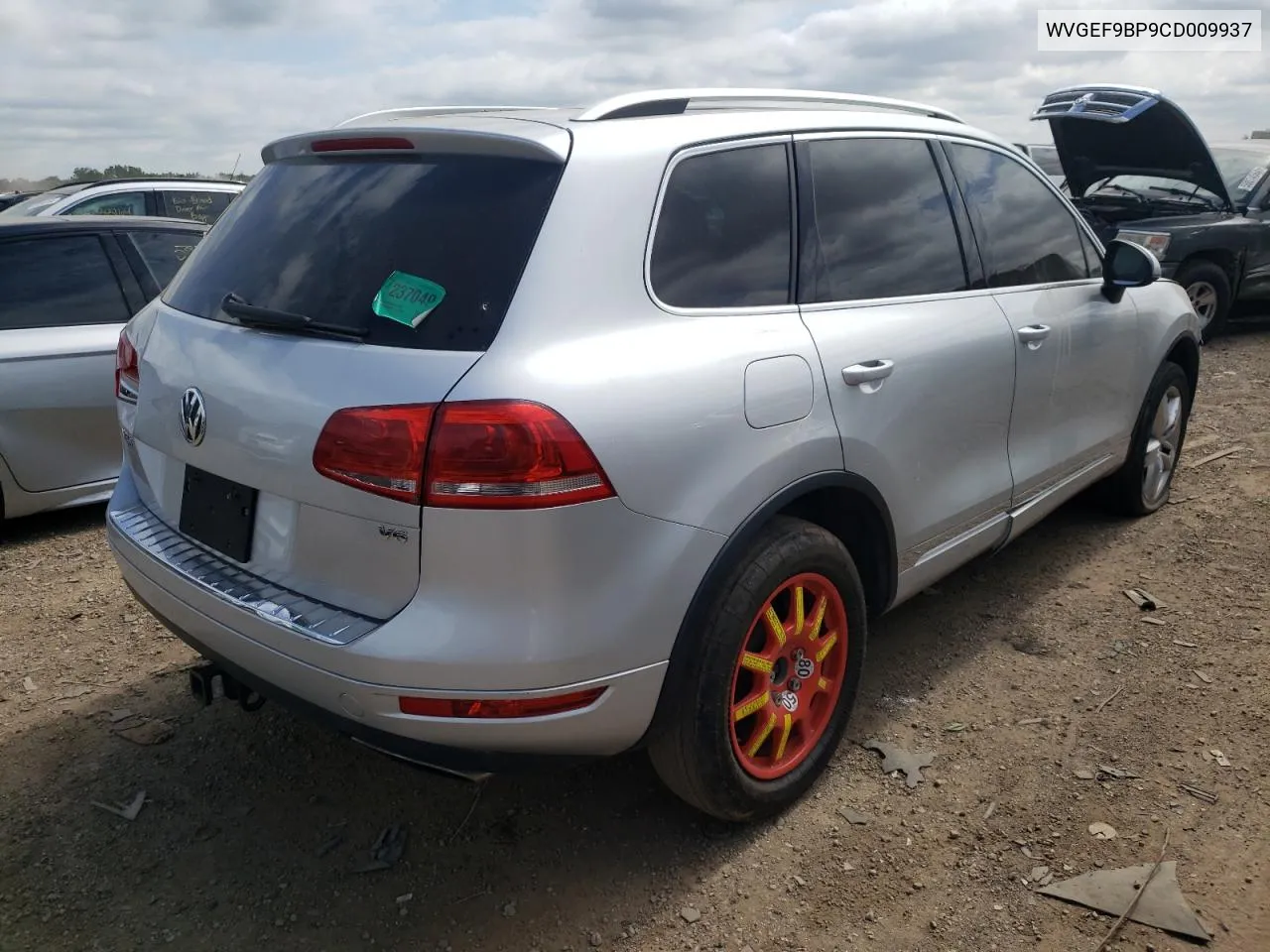 WVGEF9BP9CD009937 2012 Volkswagen Touareg V6