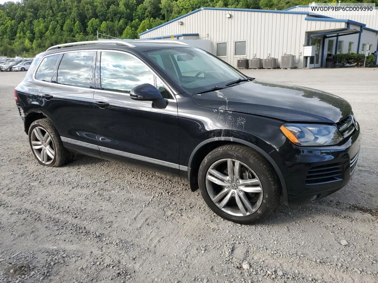 2012 Volkswagen Touareg V6 VIN: WVGDF9BP6CD009390 Lot: 61793814