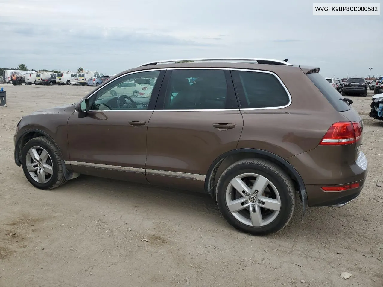 2012 Volkswagen Touareg V6 Tdi VIN: WVGFK9BP8CD000582 Lot: 64696834