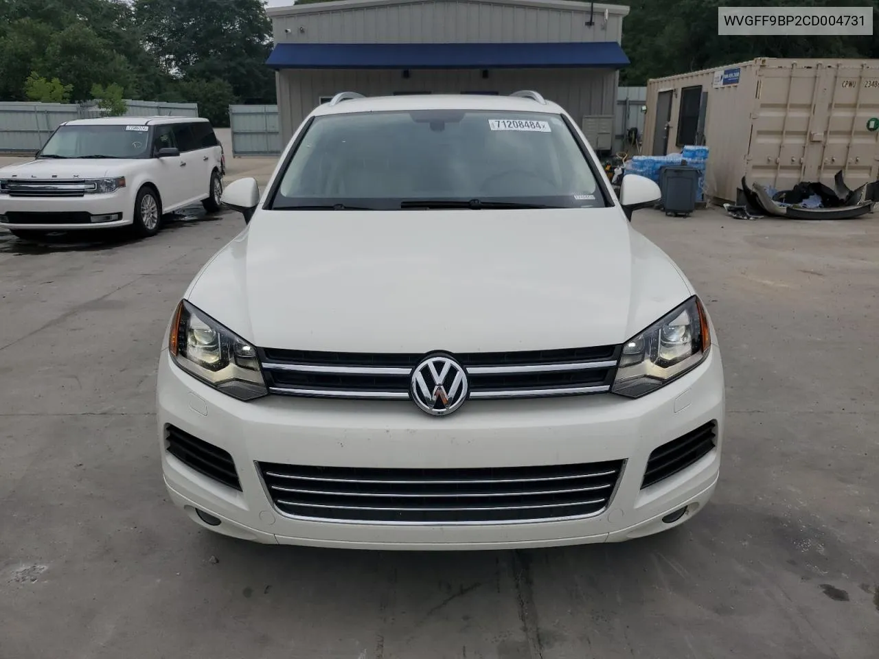 2012 Volkswagen Touareg V6 VIN: WVGFF9BP2CD004731 Lot: 71208484