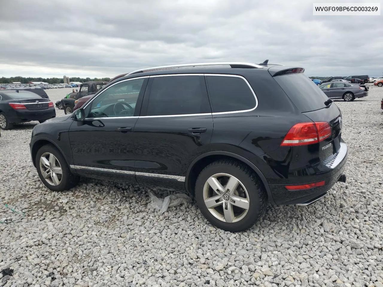 2012 Volkswagen Touareg Hybrid VIN: WVGFG9BP6CD003269 Lot: 72745664