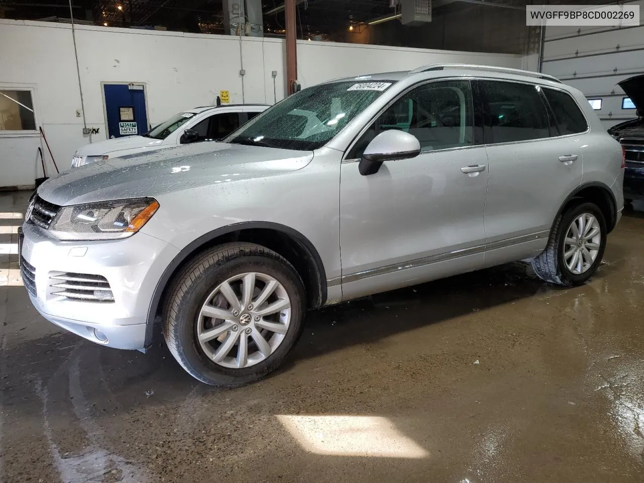 2012 Volkswagen Touareg V6 VIN: WVGFF9BP8CD002269 Lot: 76004224