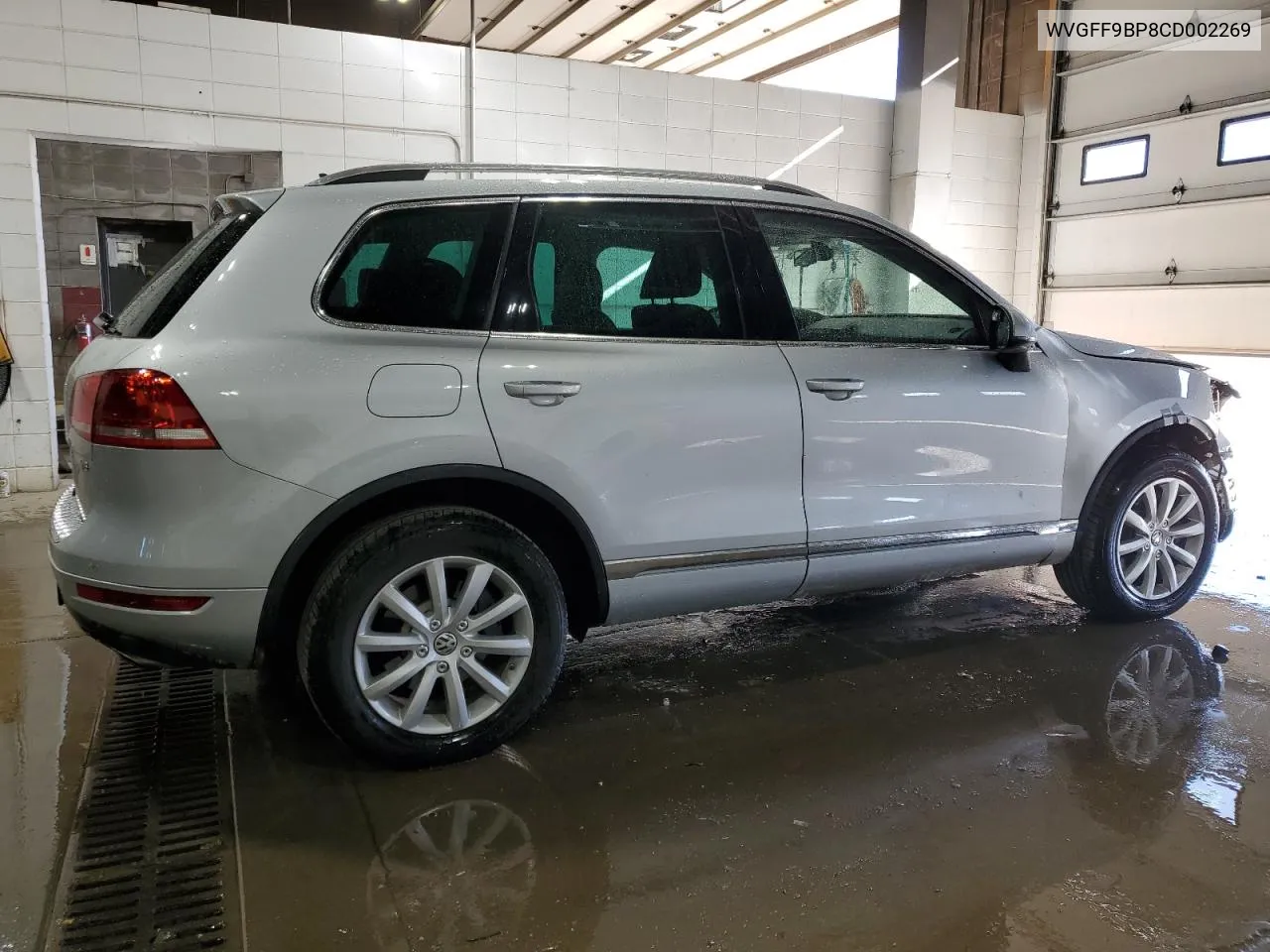 2012 Volkswagen Touareg V6 VIN: WVGFF9BP8CD002269 Lot: 76004224