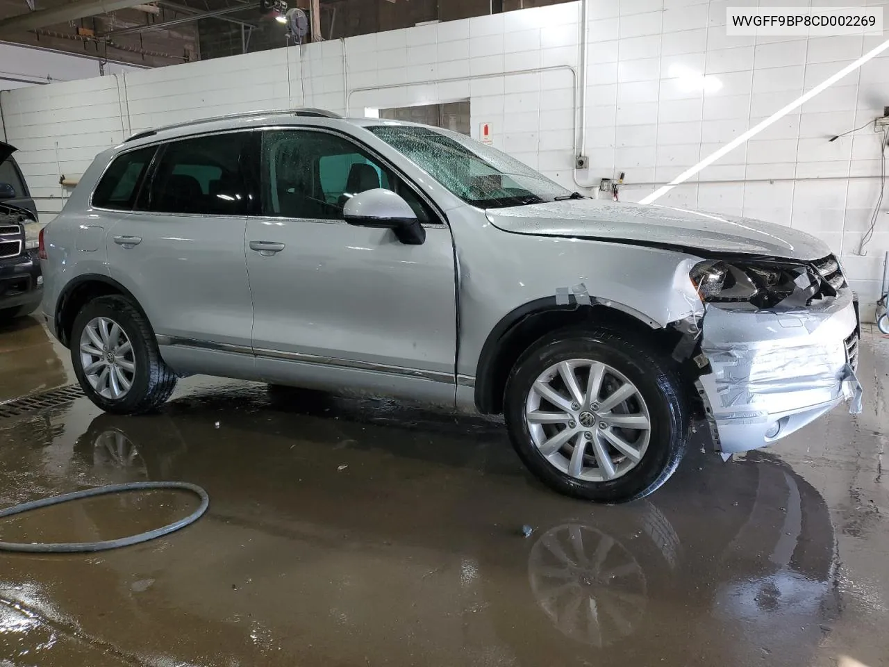 2012 Volkswagen Touareg V6 VIN: WVGFF9BP8CD002269 Lot: 76004224