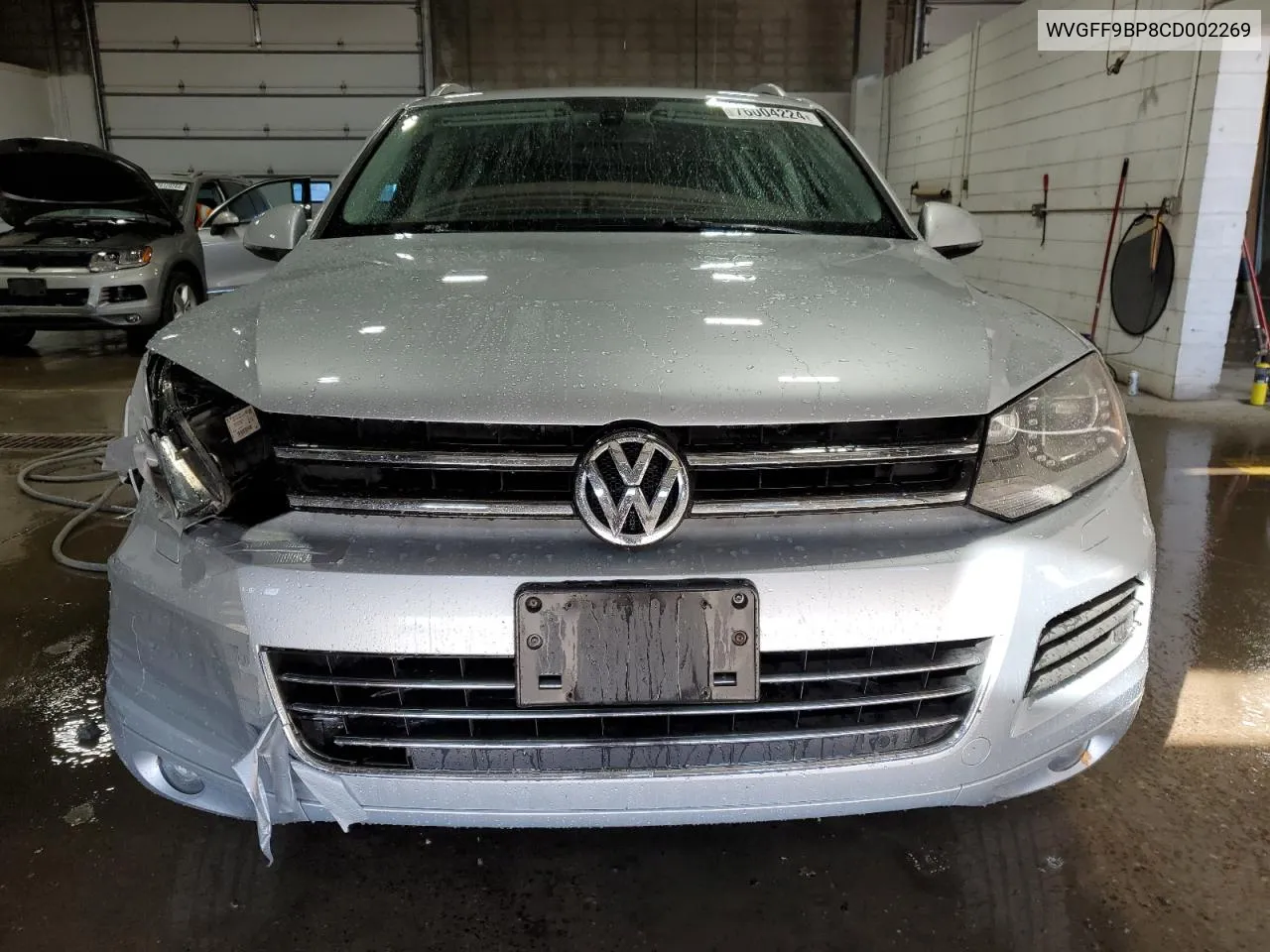 2012 Volkswagen Touareg V6 VIN: WVGFF9BP8CD002269 Lot: 76004224