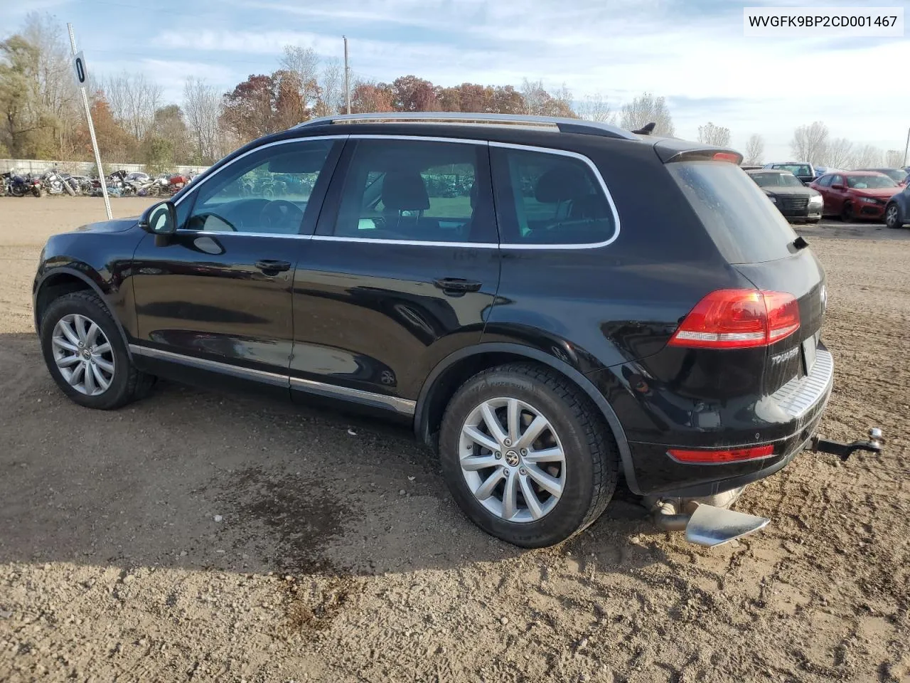 2012 Volkswagen Touareg V6 Tdi VIN: WVGFK9BP2CD001467 Lot: 77679934