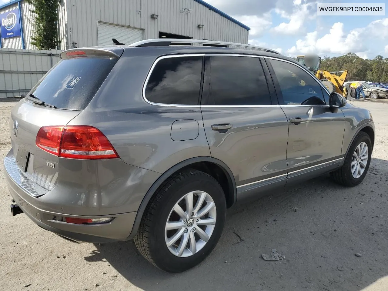 2012 Volkswagen Touareg V6 Tdi VIN: WVGFK9BP1CD004635 Lot: 79014774