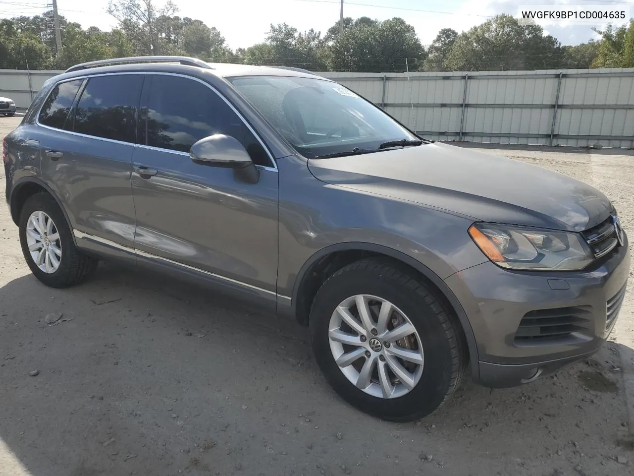 2012 Volkswagen Touareg V6 Tdi VIN: WVGFK9BP1CD004635 Lot: 79014774