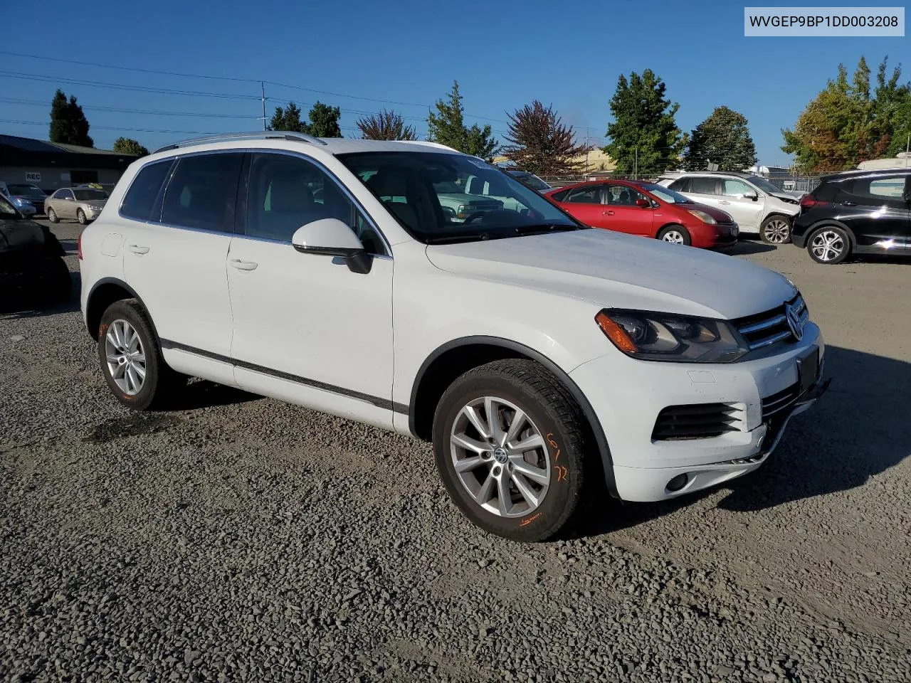 2013 Volkswagen Touareg V6 Tdi VIN: WVGEP9BP1DD003208 Lot: 70847864