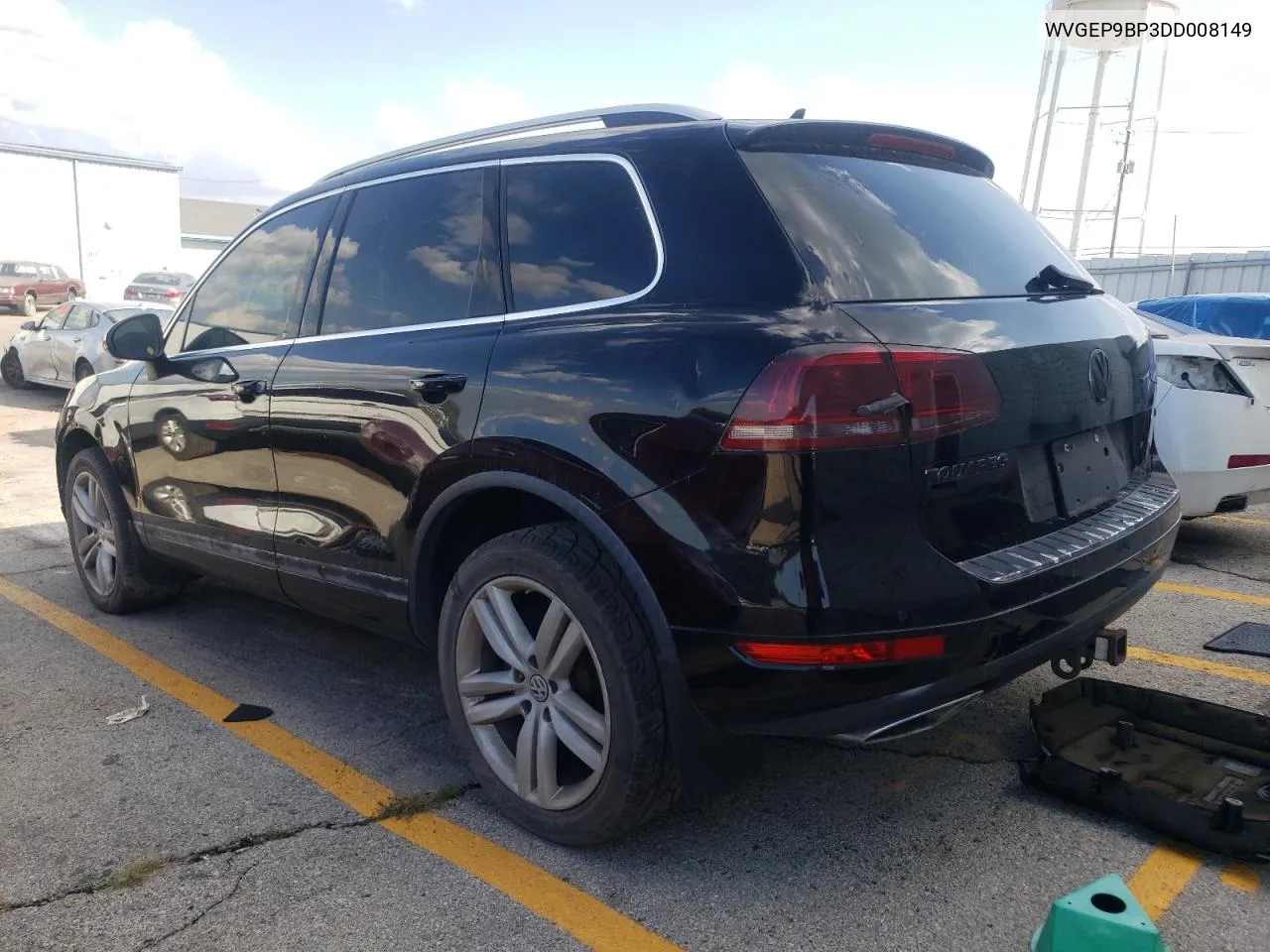 WVGEP9BP3DD008149 2013 Volkswagen Touareg V6 Tdi