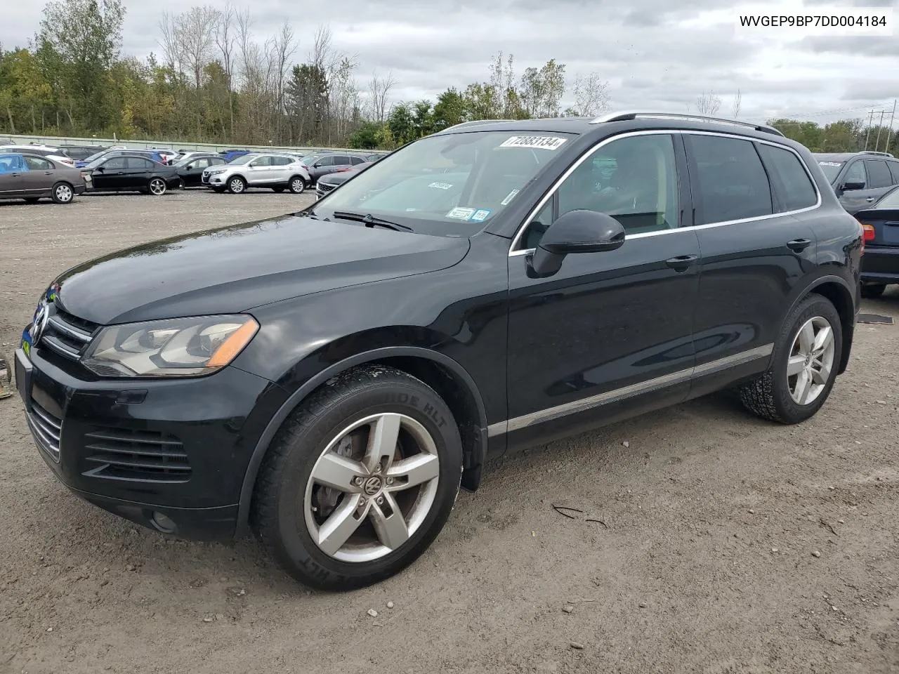 2013 Volkswagen Touareg V6 Tdi VIN: WVGEP9BP7DD004184 Lot: 72883134