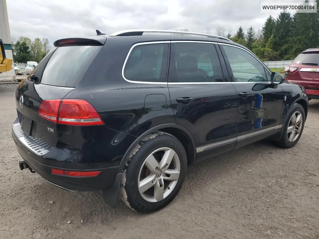 2013 Volkswagen Touareg V6 Tdi VIN: WVGEP9BP7DD004184 Lot: 72883134