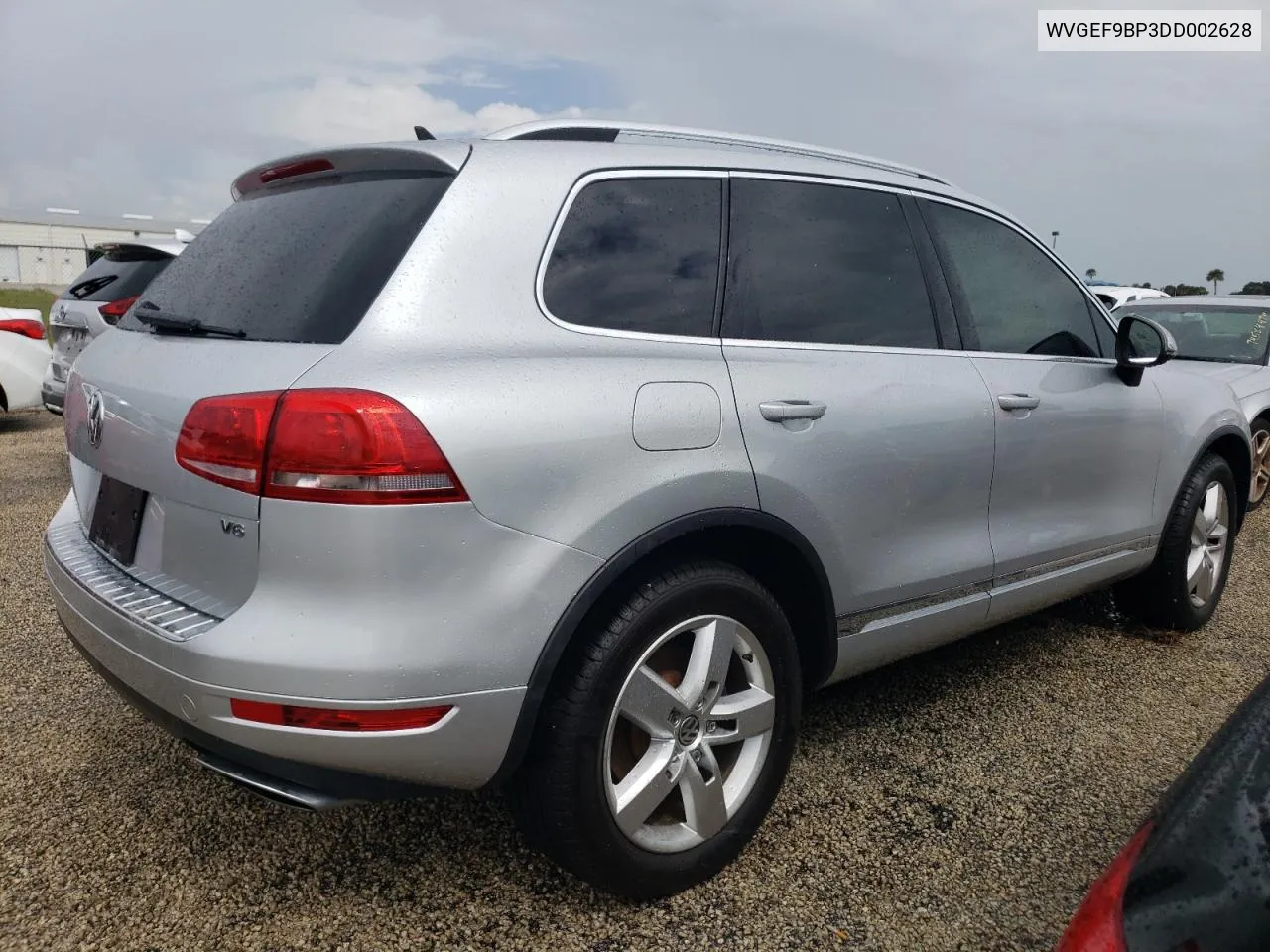 2013 Volkswagen Touareg V6 VIN: WVGEF9BP3DD002628 Lot: 74508364