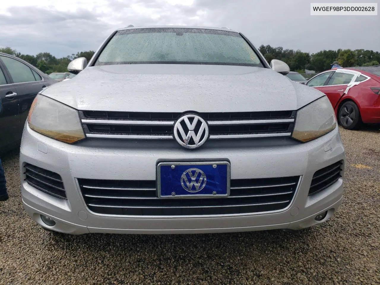 2013 Volkswagen Touareg V6 VIN: WVGEF9BP3DD002628 Lot: 74508364