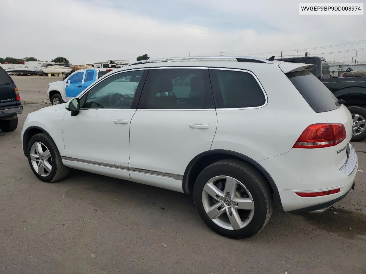 2013 Volkswagen Touareg V6 Tdi VIN: WVGEP9BP9DD003974 Lot: 75106234