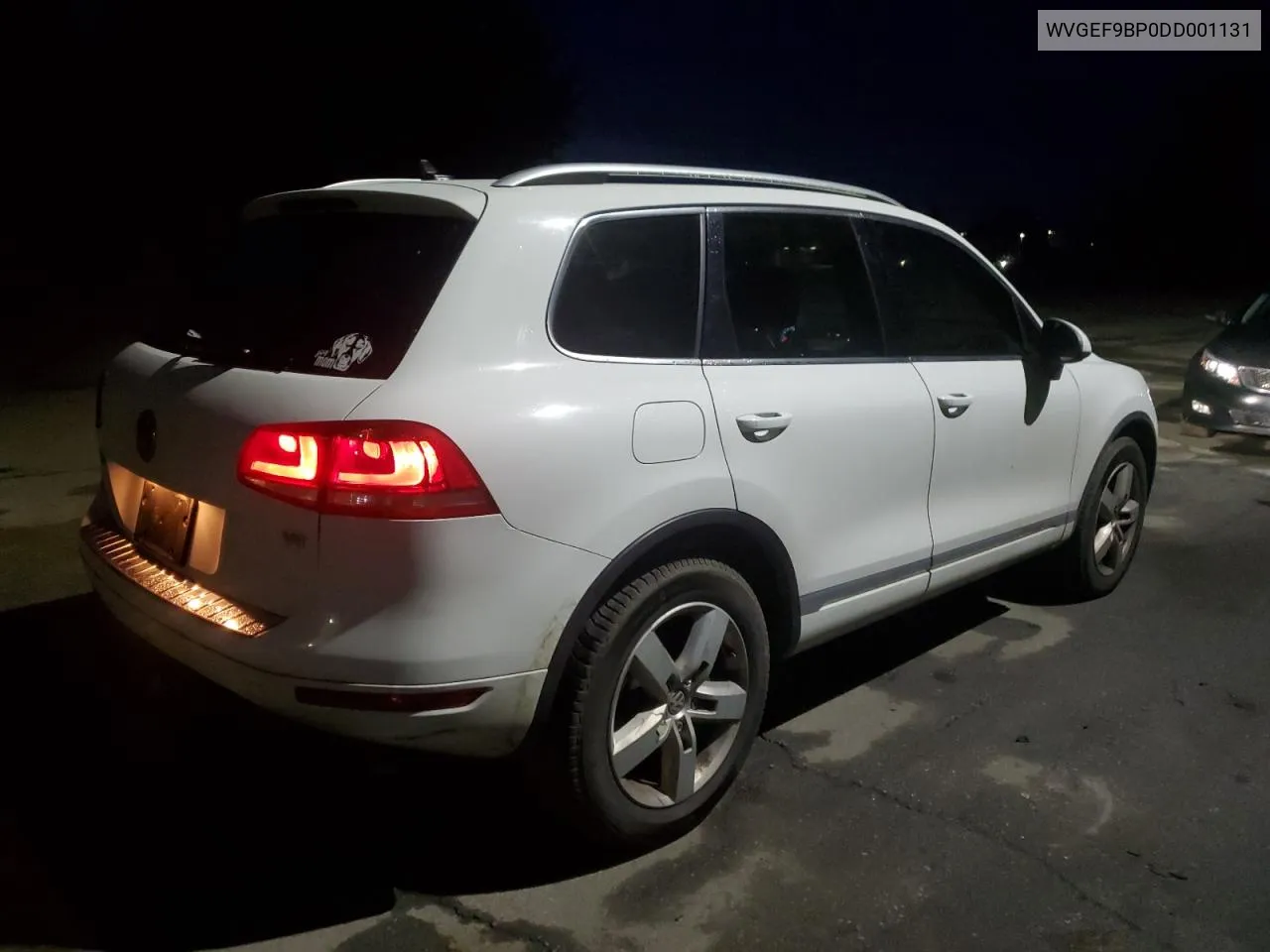 2013 Volkswagen Touareg V6 VIN: WVGEF9BP0DD001131 Lot: 75281894