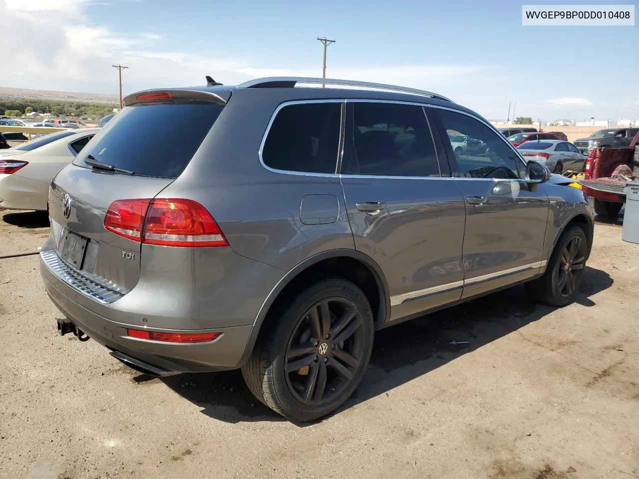 2013 Volkswagen Touareg V6 Tdi VIN: WVGEP9BP0DD010408 Lot: 75854084