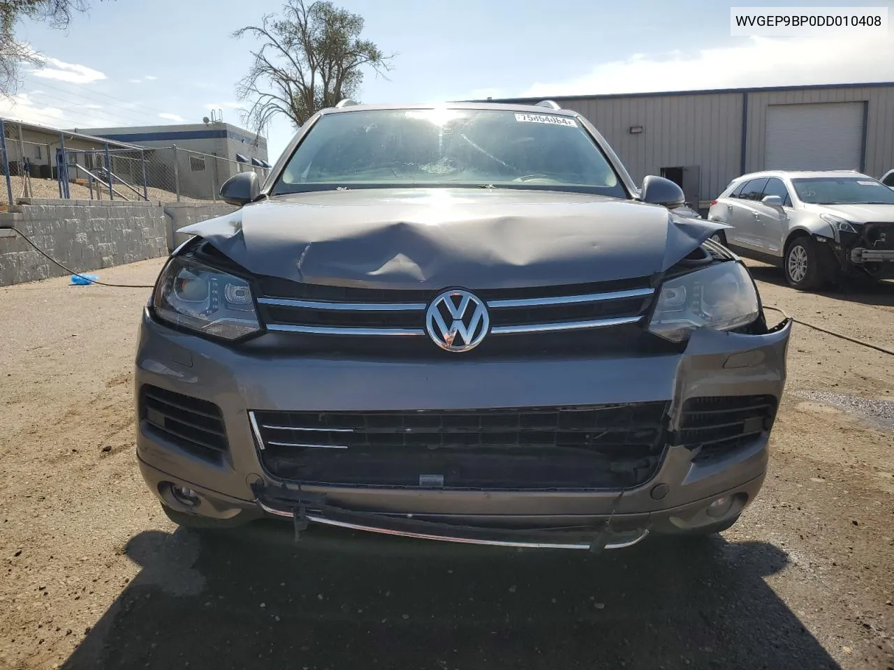 2013 Volkswagen Touareg V6 Tdi VIN: WVGEP9BP0DD010408 Lot: 75854084