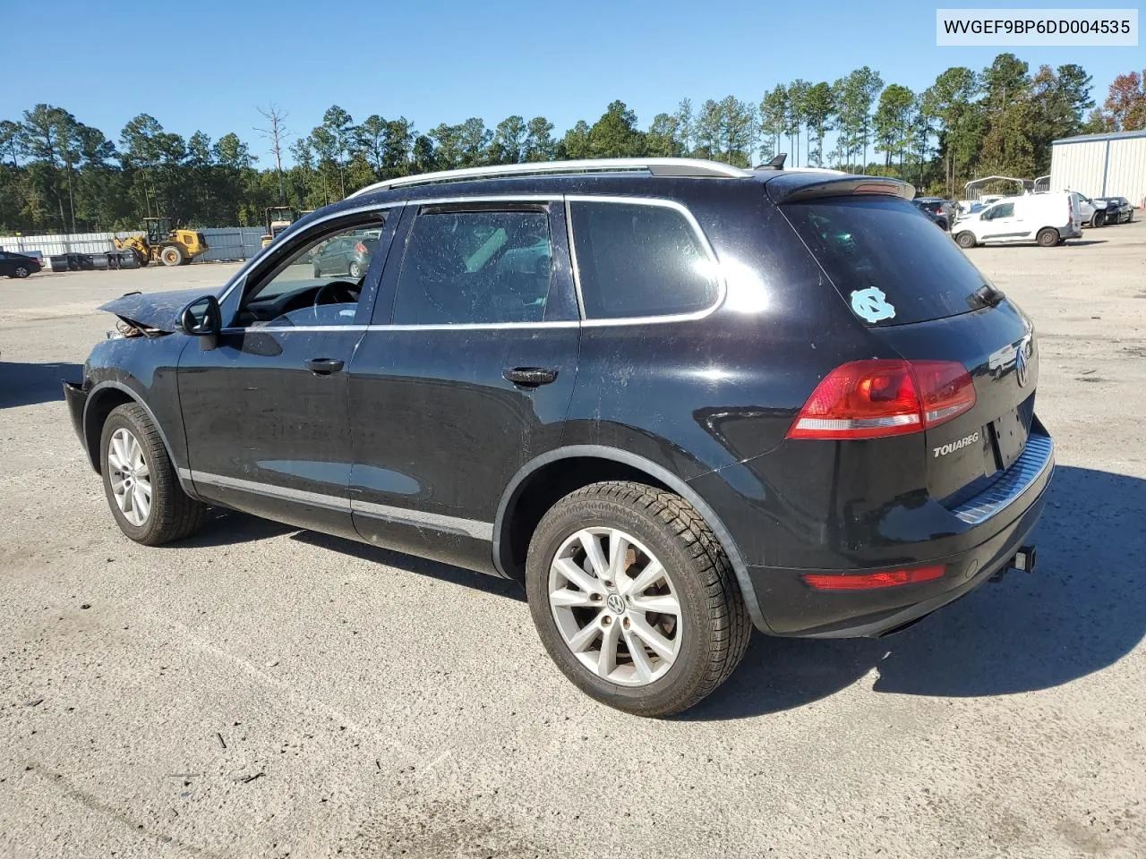 2013 Volkswagen Touareg V6 VIN: WVGEF9BP6DD004535 Lot: 76482974