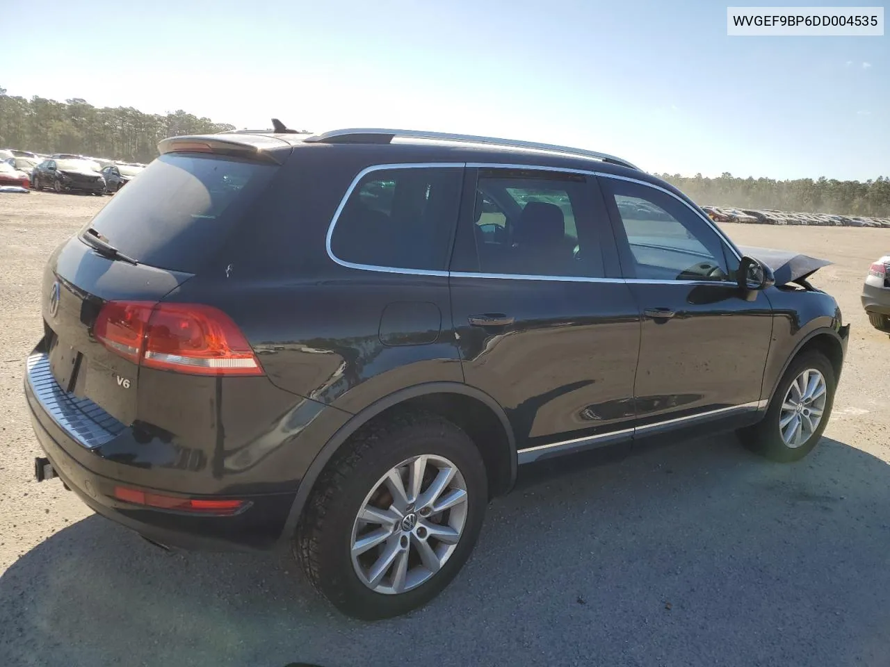 2013 Volkswagen Touareg V6 VIN: WVGEF9BP6DD004535 Lot: 76482974