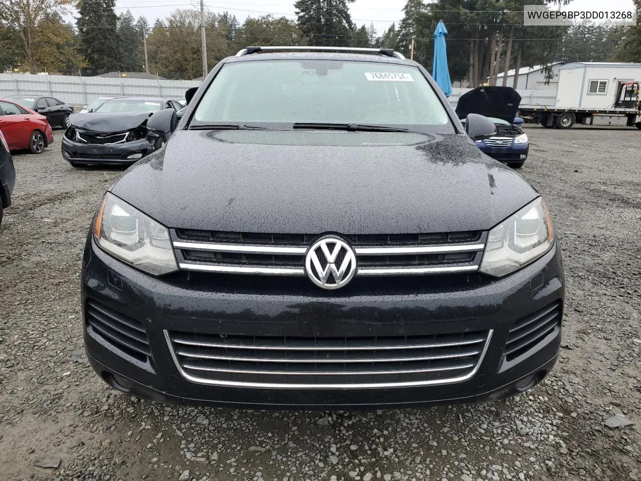 2013 Volkswagen Touareg V6 Tdi VIN: WVGEP9BP3DD013268 Lot: 76845754