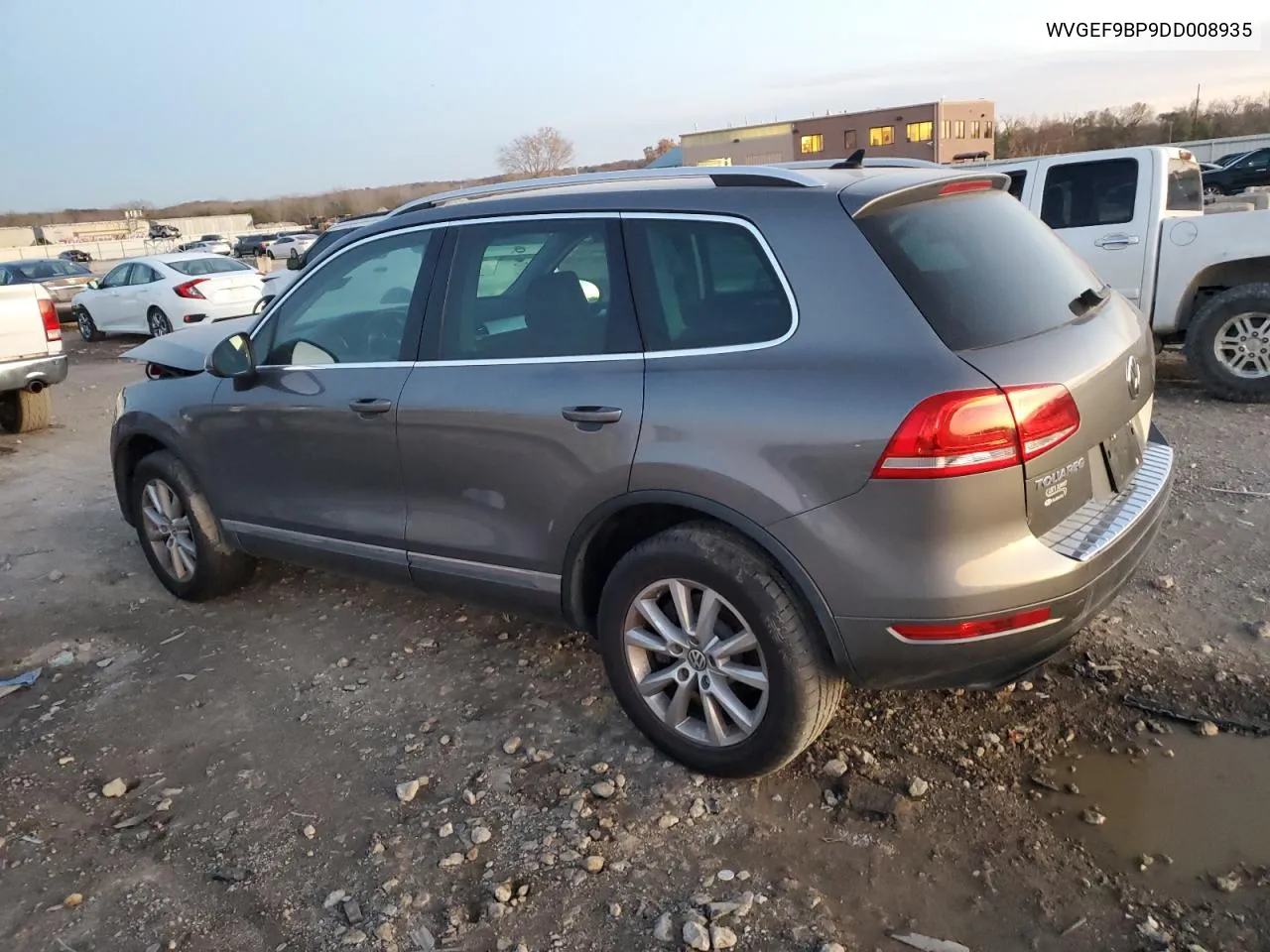 2013 Volkswagen Touareg V6 VIN: WVGEF9BP9DD008935 Lot: 79859394