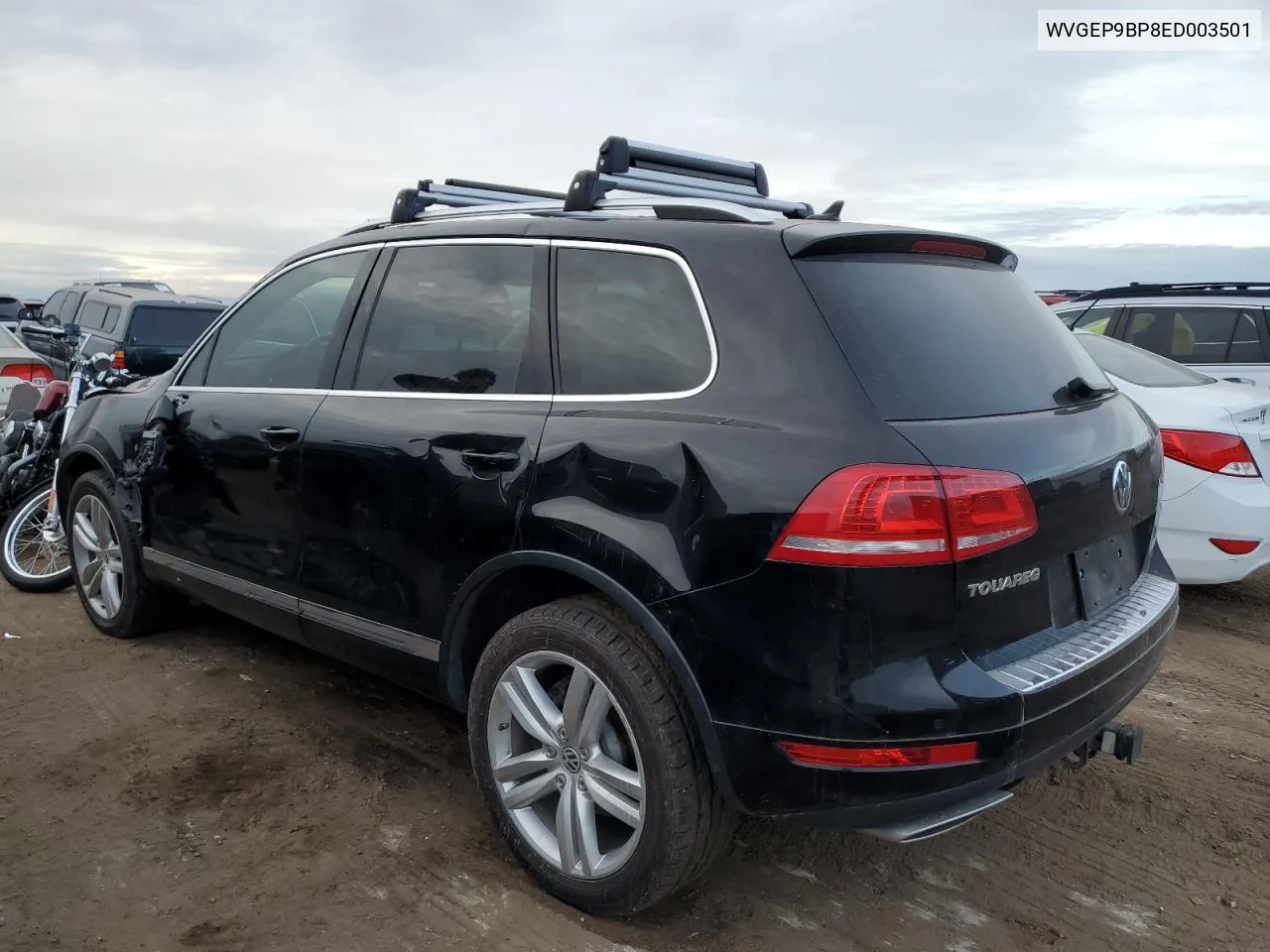 2014 Volkswagen Touareg V6 Tdi VIN: WVGEP9BP8ED003501 Lot: 38359304