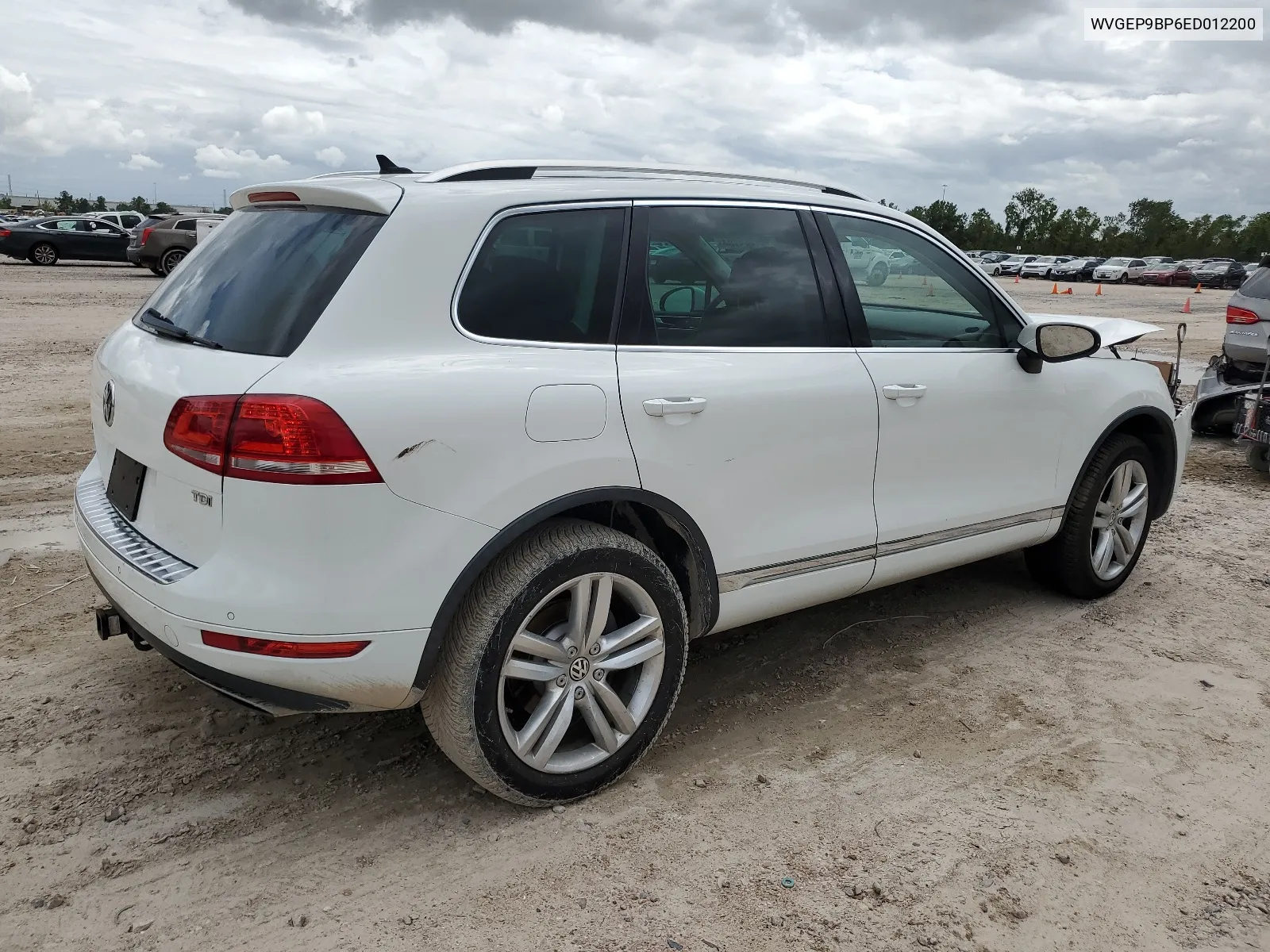 2014 Volkswagen Touareg V6 Tdi VIN: WVGEP9BP6ED012200 Lot: 63583784